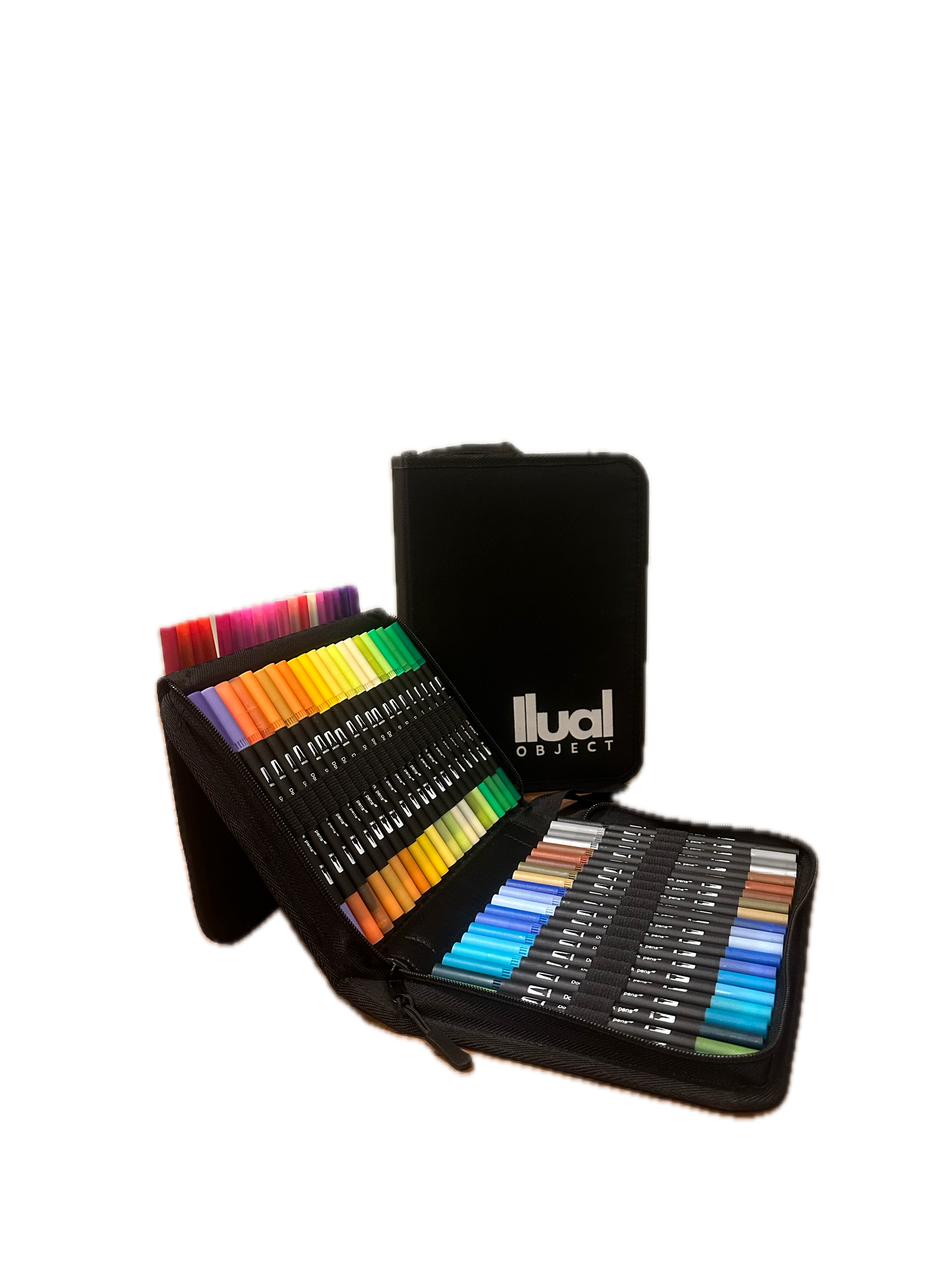 Estuche rotuladores doble punta 60 COLORES, más regalo cuaderno de dibujo